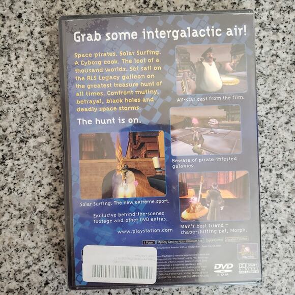 Disney's Treasure Planet Game Playstation 2 PS2 Graded By Gaming Store Resealed‎ - Picture 3 of 4